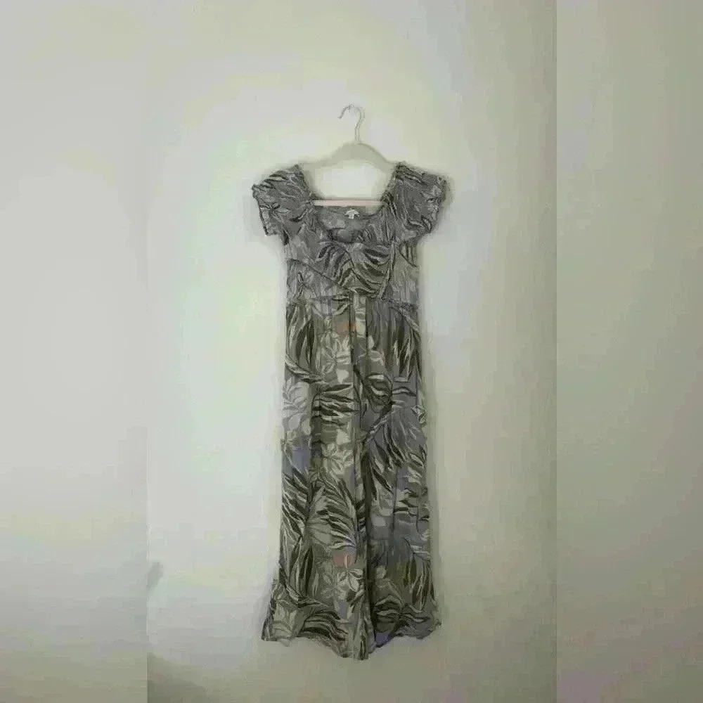 Patrons of Peace floral jumpsuit with shirred top